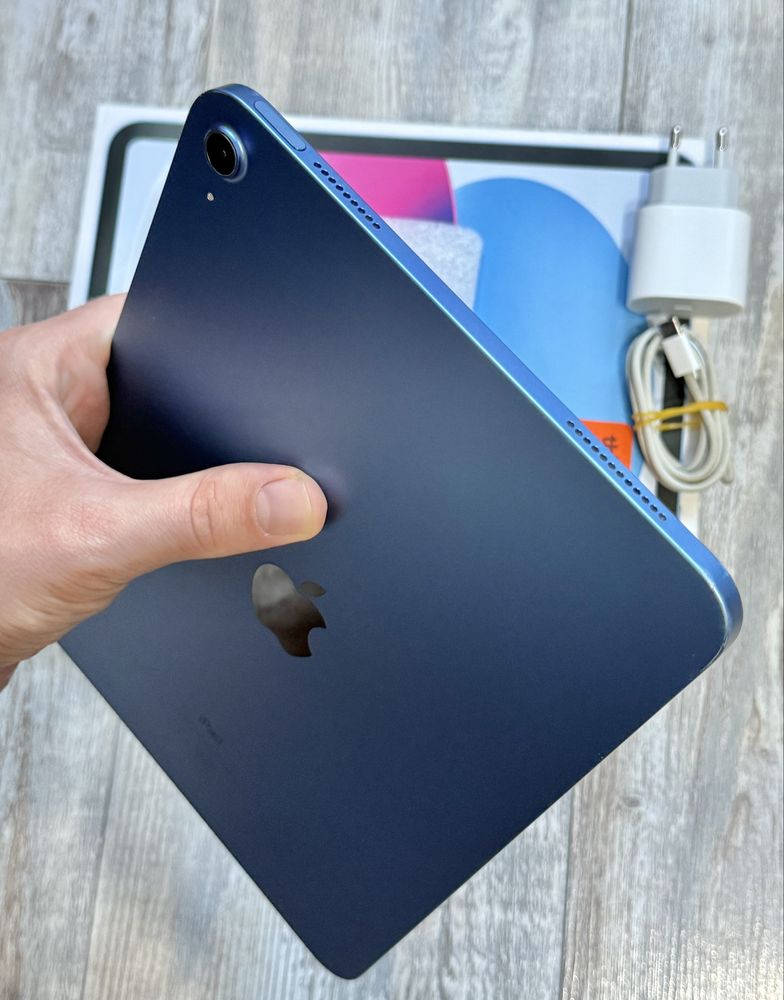 Apple iPad 10th (2022), 10.9", 256GB, Wifi, Blue   Отличен MPQ93NF/A