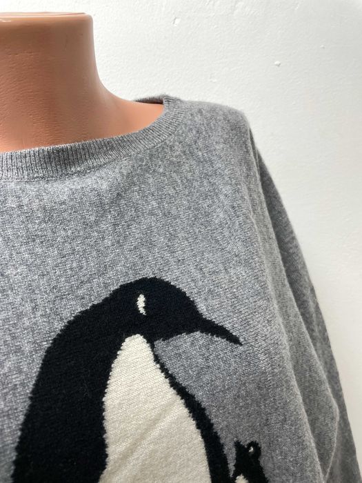 ESISTO размер M дамски кашмирен пуловер 100% КАШМИР сив