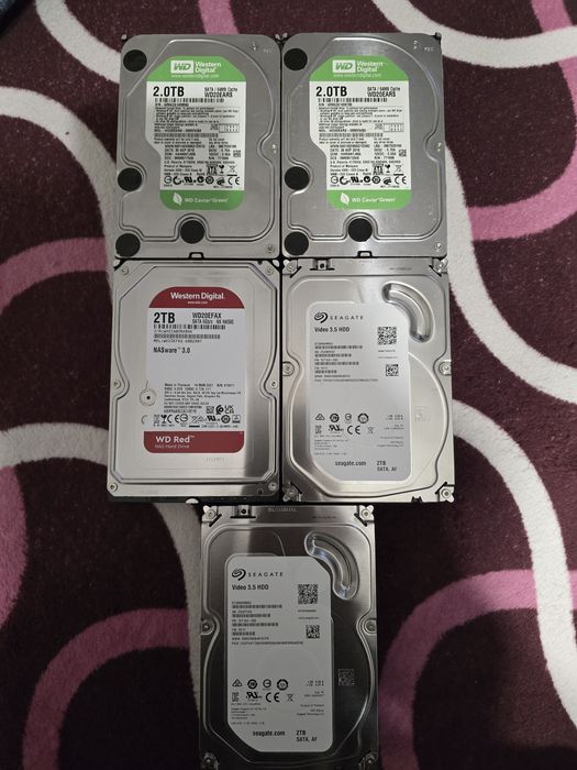 Hard-disk-uri 2TB pt PC și DVR