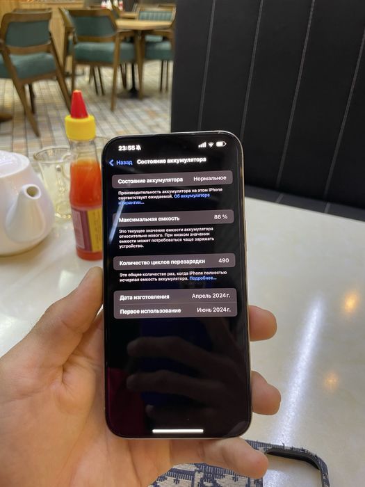 Iphone 15 pro max 256  holati 100/100