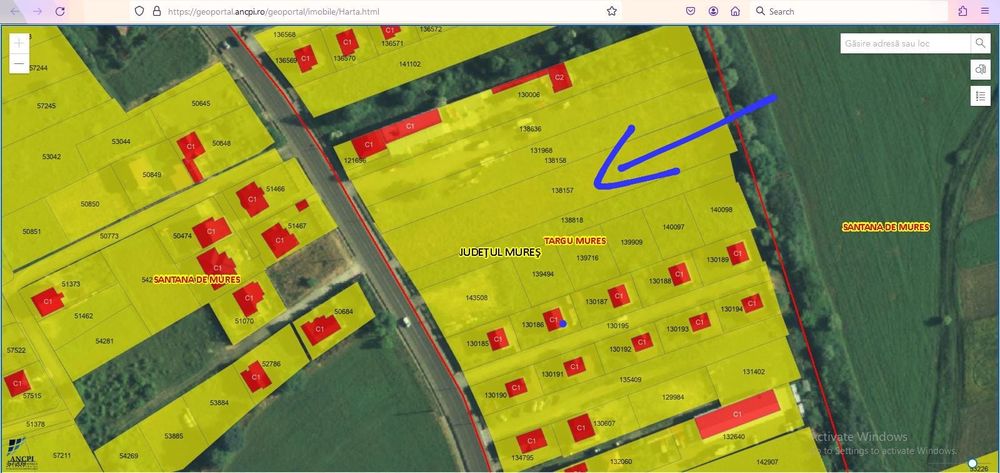 Vând teren str. Voinicenilor, Tg. Mureș.
