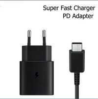 Incarcator Super Fast Charger + 1M Type C / Type C Compatibil Samsung