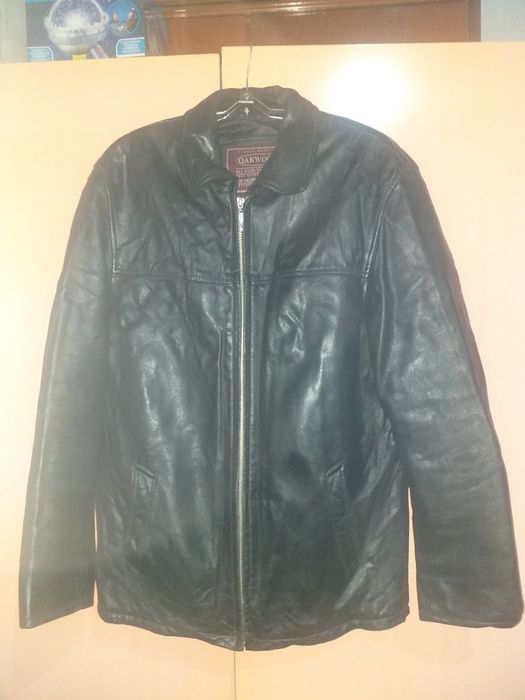 Кожаная куртка мужская