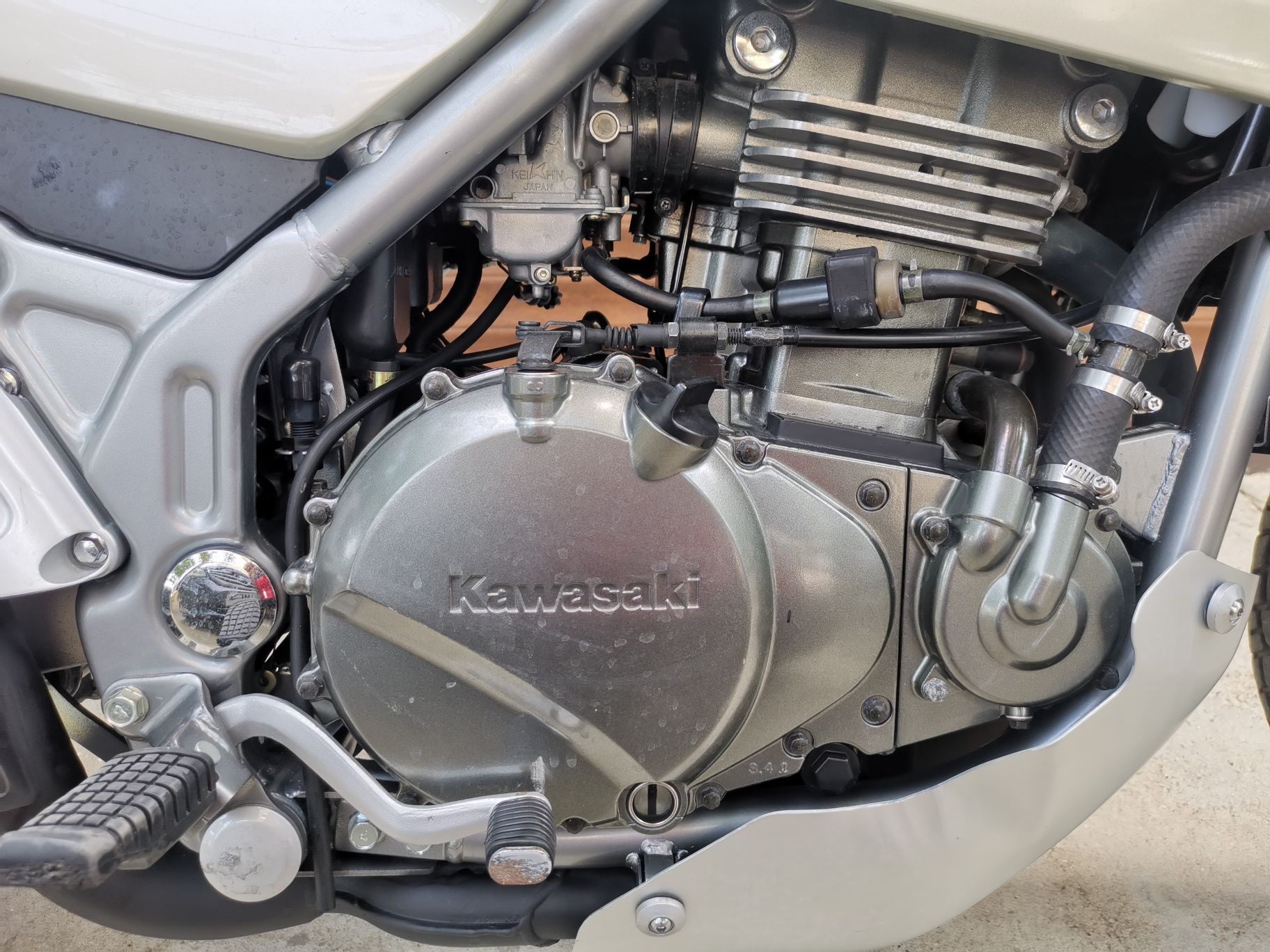 Мотор Kawasaki KLE 500