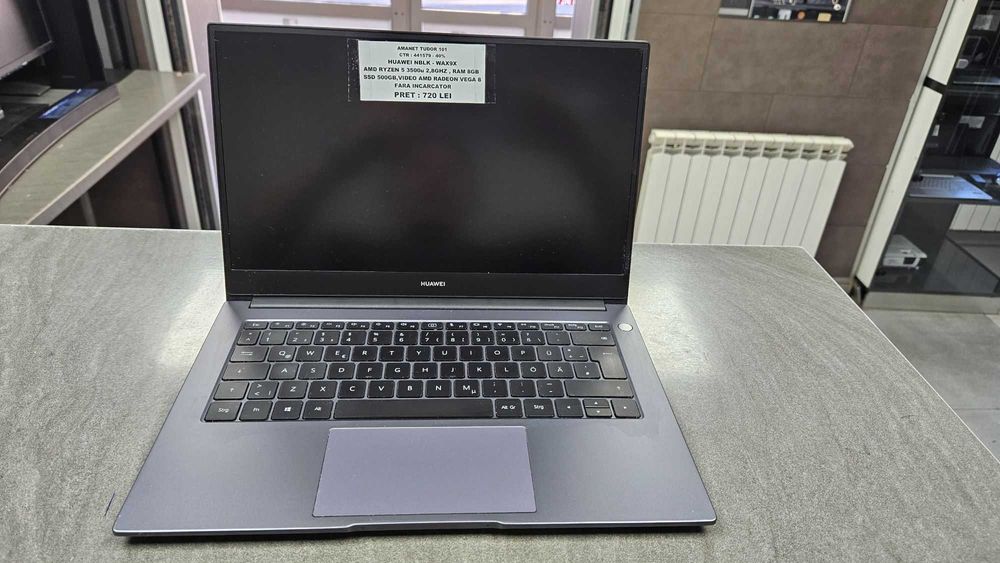 Laptop Huawei Wax9x Amd Ryzen 5 Ram 8Gb Ssd 500 Video Vega 8