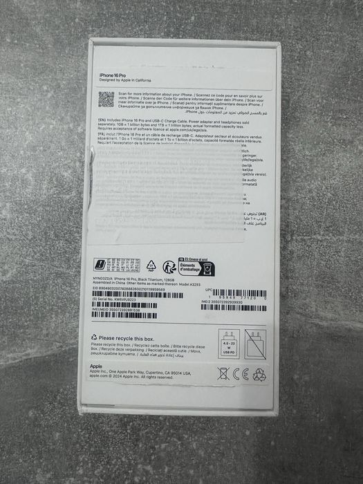 Iphone 16 pro in garantie