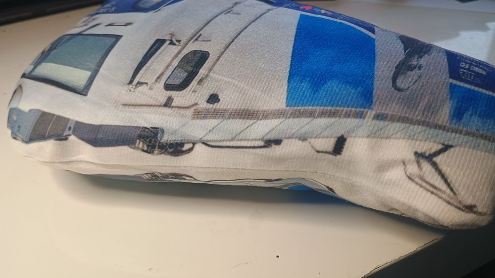 Pernă decorativă tren locomotiva CFR Călători LEMA 001-2 (PNRR)