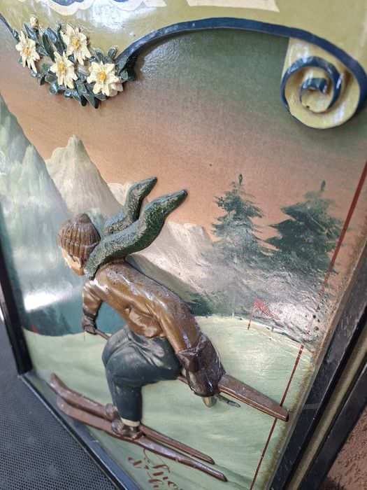 Reclama, reclame vechi  lemn