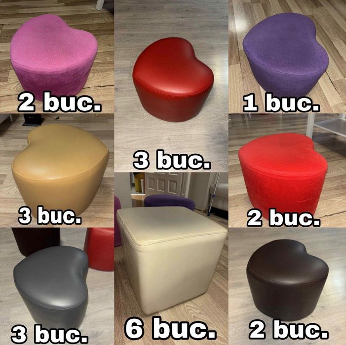 Scaune tip tabureti