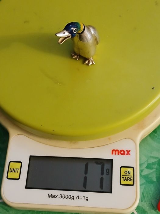 Miniatura argint masiv 925