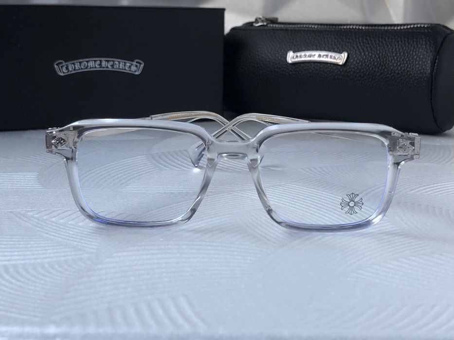 Очила за компютър Диоптрични рамки прозрачни слънчеви chrome hearts
