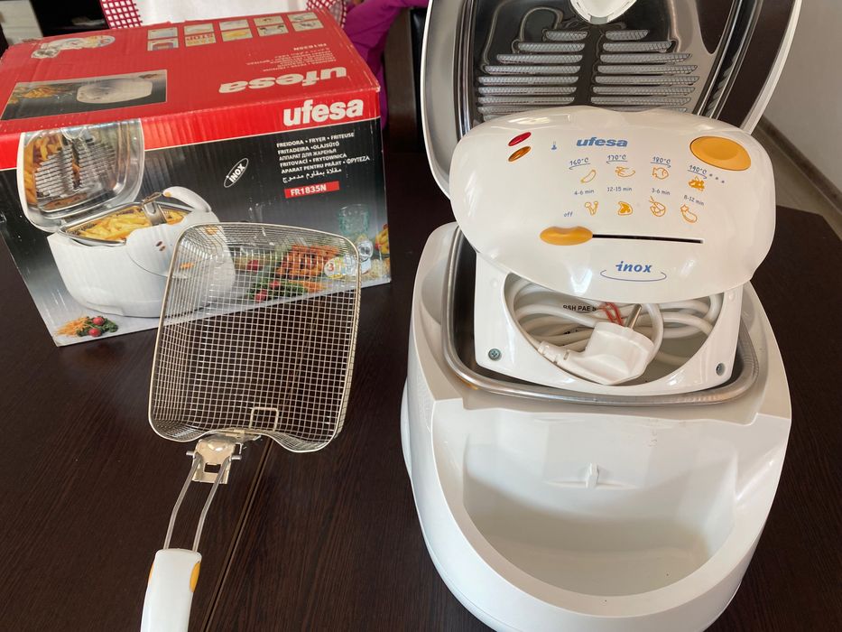 Friteuza cu ulei, din inox