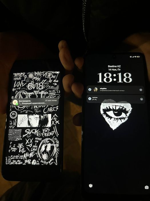 Айфон 7 и редми нот 13