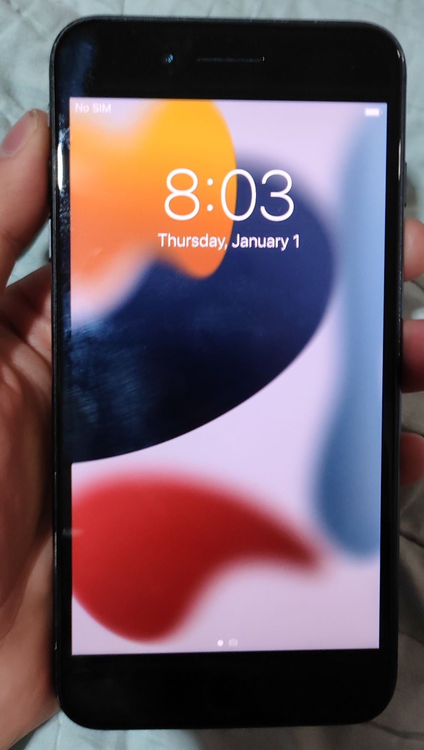 Iphone 7 plus 128 gb qora hamma joyi ishlidi