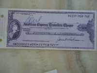 THOMAS COOK 100 дм traveler's cheque