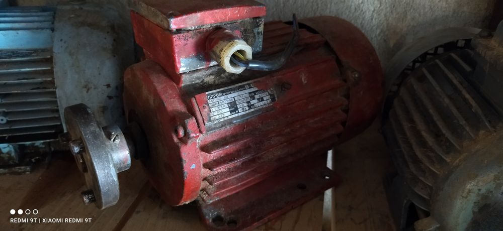 Ел. двигатели 10 броя 1.1 kw и 13kw