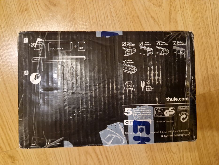 THULE напречни греди и захвати