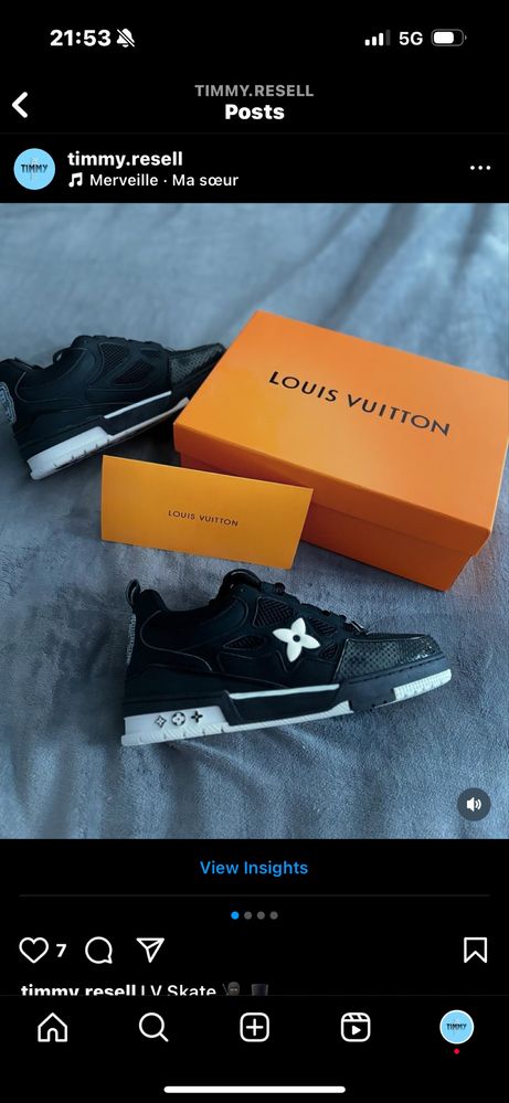 Louis Vuitton Skate
