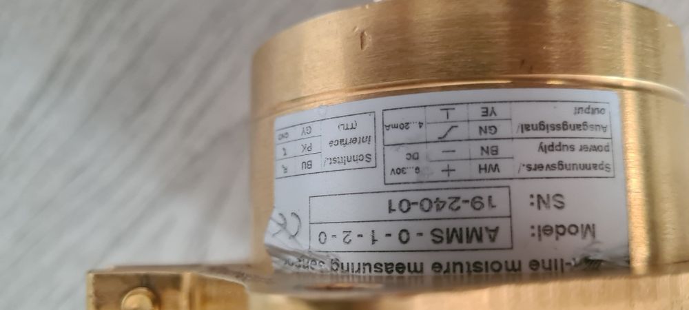 Senzor umiditate materiale vrac uscator rumegus