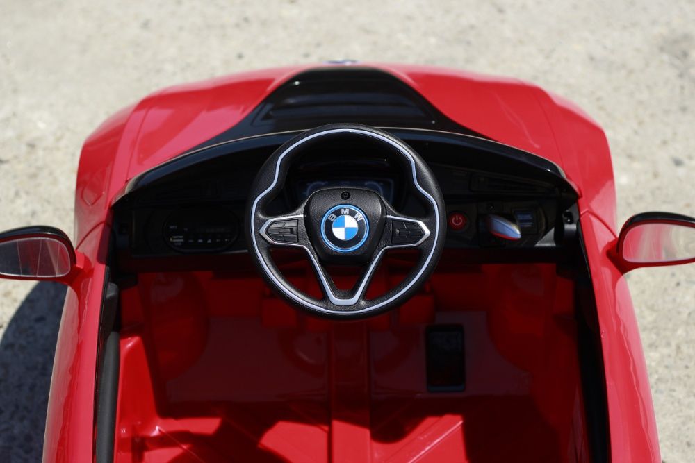 Masinuta electrică pentru copii BMW I8 Coupe 12V 2x20W #RED