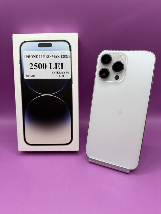 Iphone 14 Pro Max 128gb E-Sim •Matei Amanet Crangasi•74216