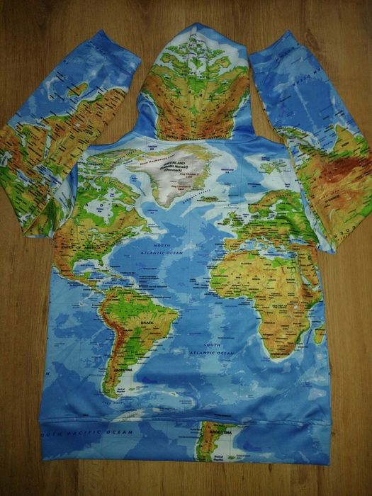 Hanorac model hartă mărimea S