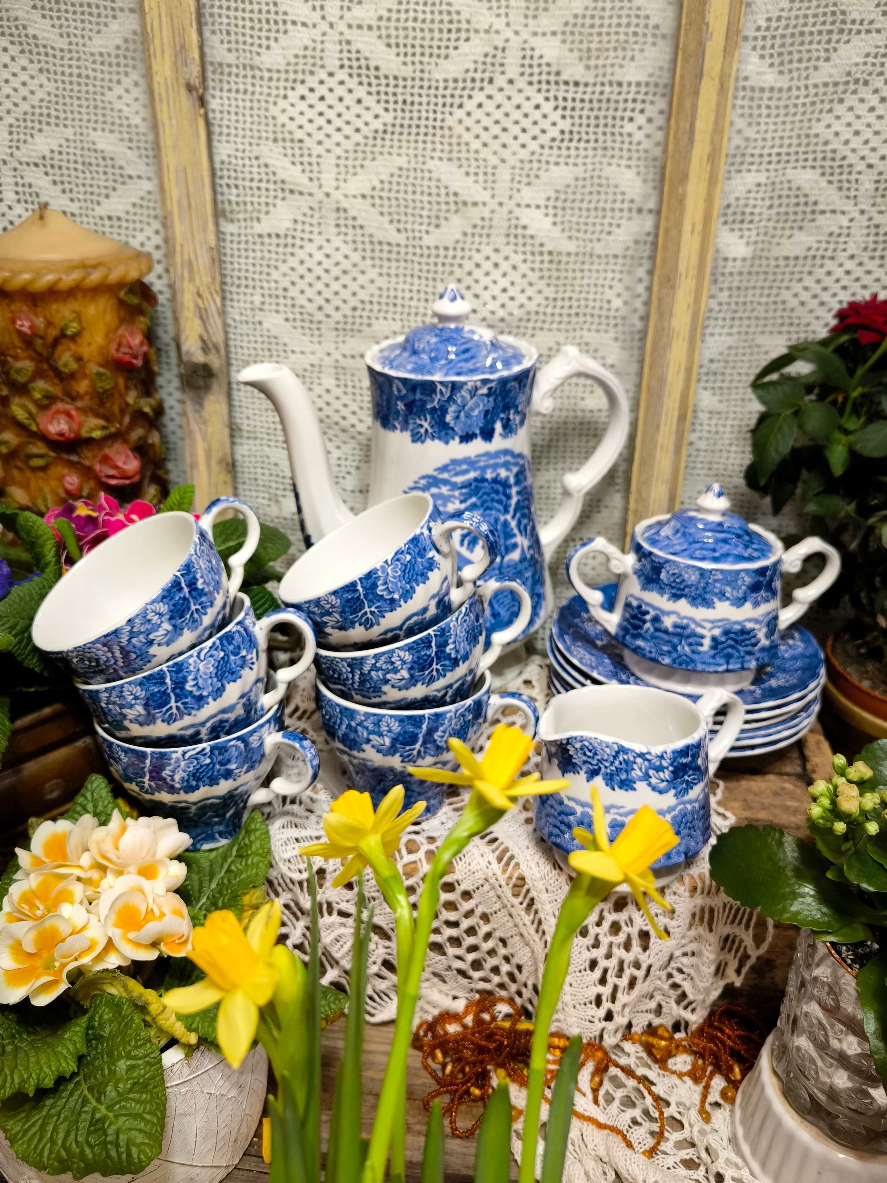 Английски порцеланов сервиз WOODS WARE "English Scenery"