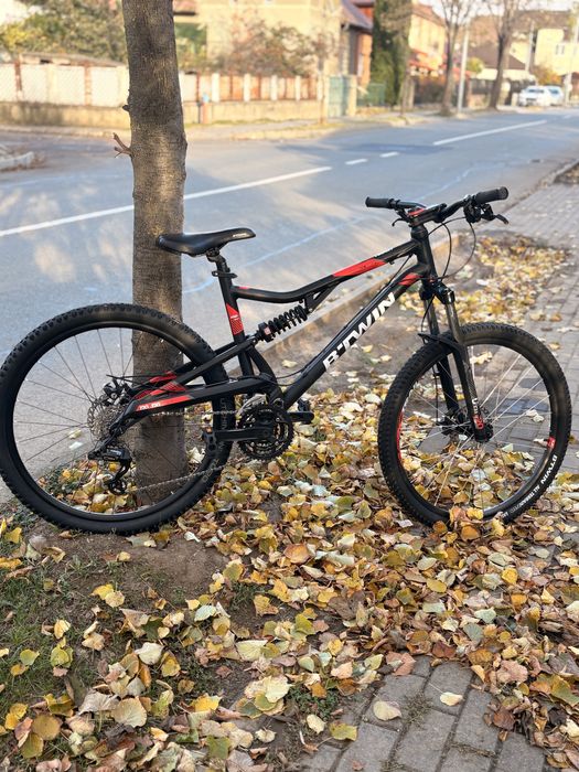 Bicicleta full suspesion rockrider nou !