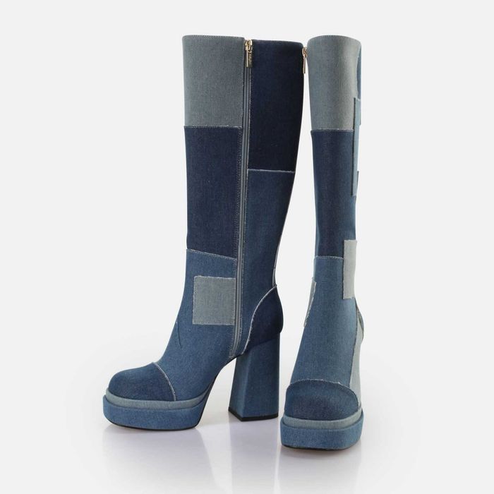 Ботуши Buffalo с платформа и ток, номер 39