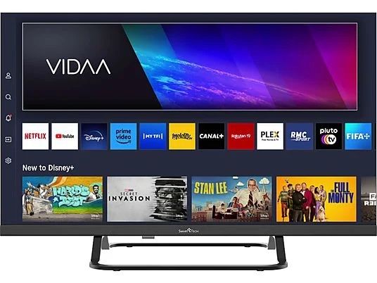 SMART TECH 24HV02V TV LED, Piatto, 24 ", HD