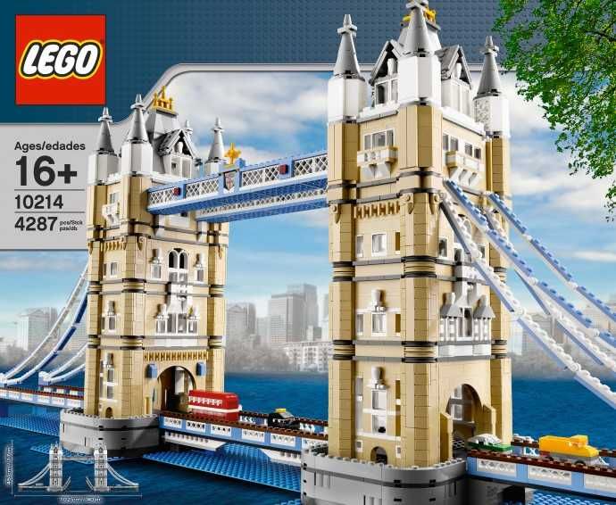 LEGO 10214 - Tower Bridge / Podul Londrei - set rar