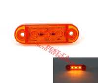 3 LED мини оранжеви габаритни светлини габаритни светлини 12V-24V