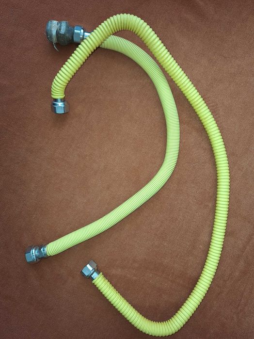 Racord flexibil gaz, otel inoxidabil, extensibil, buc = 2