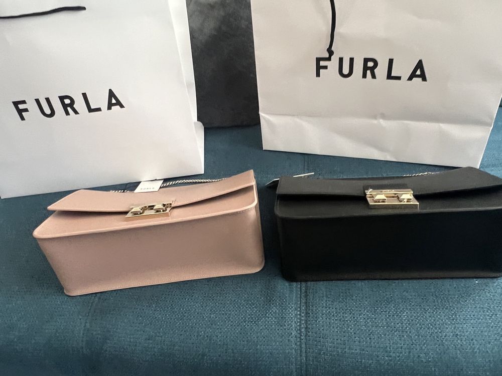 FURLA BELLA crossbody! Най-големият размер BELLA. 30х23х11см! Жестоки