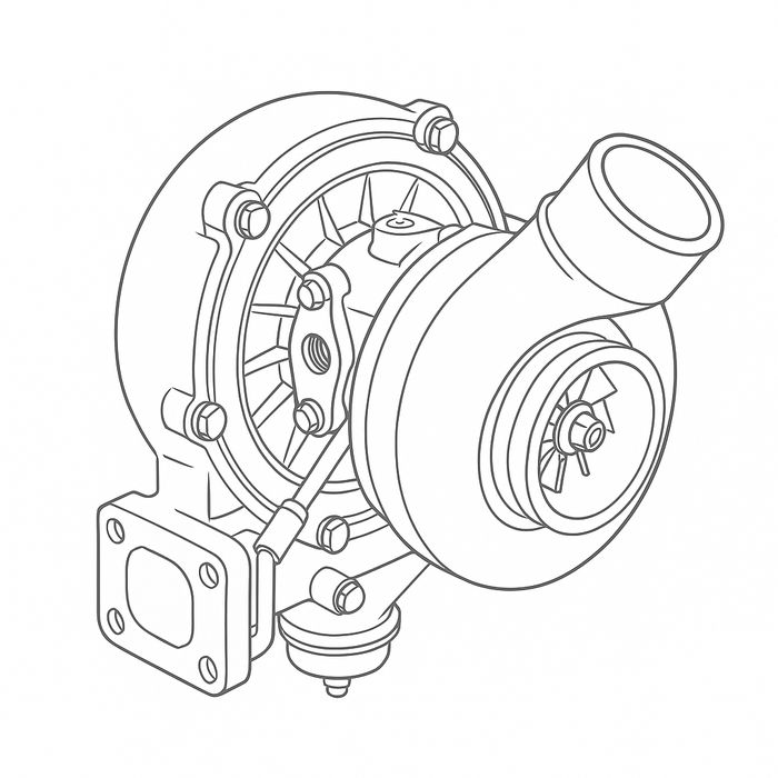 Turbina Opel Astra H [Fabr 2004-2009] 55205483 / 93181979 1.9 CDTI Z19
