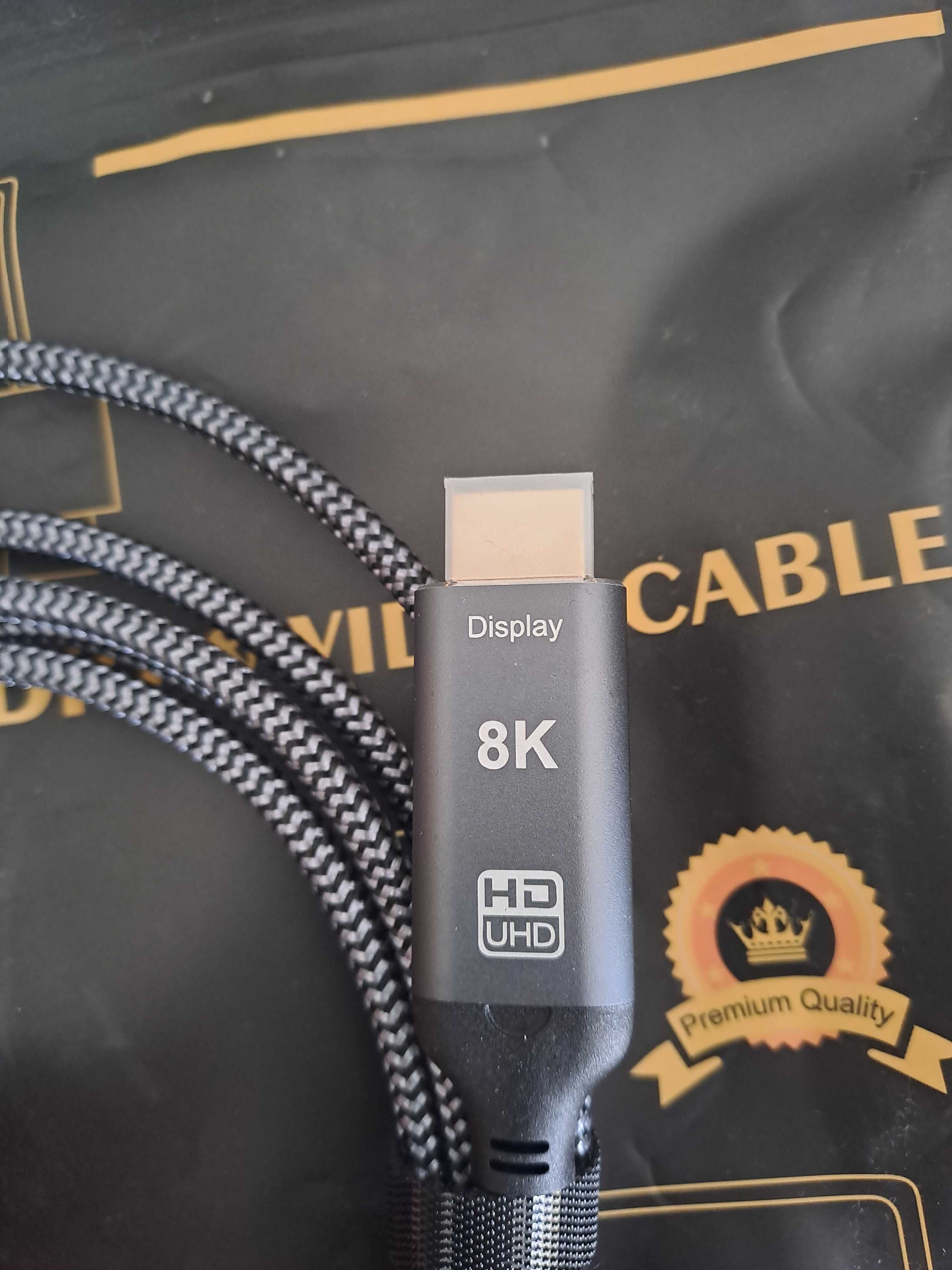 Cablu USB-C la HDMI 2.1, lungime 2 metri