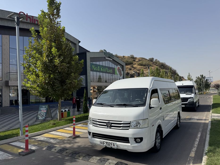 O’zbekiston bo’ylab sayoxat 15-17 kishilik mini avtobus