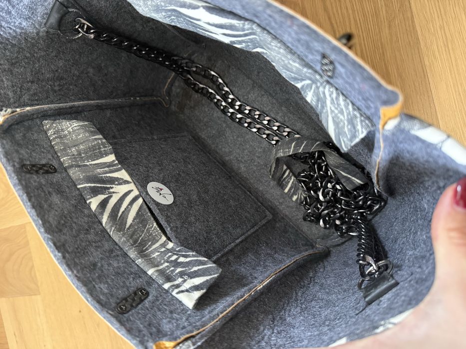 Дамска чанта, жълта