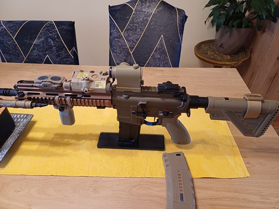 Replica airsoft HK416 Double Bell