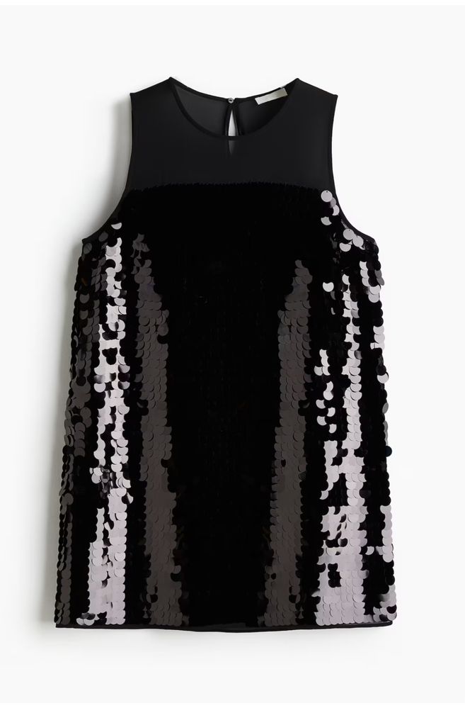 Роккя с пайети HM/Рокли Зара ZARA