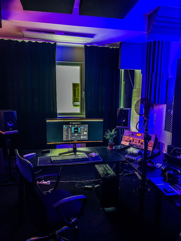 Studio inregistrari muzica