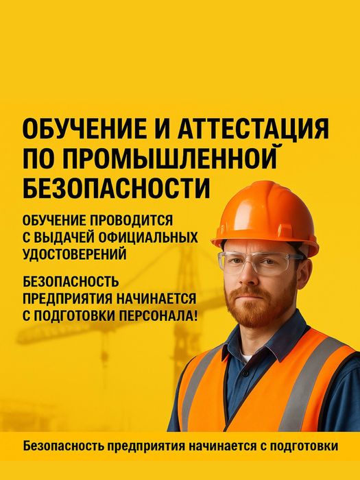 Аттестация и обучение по Промышленной Безопасности