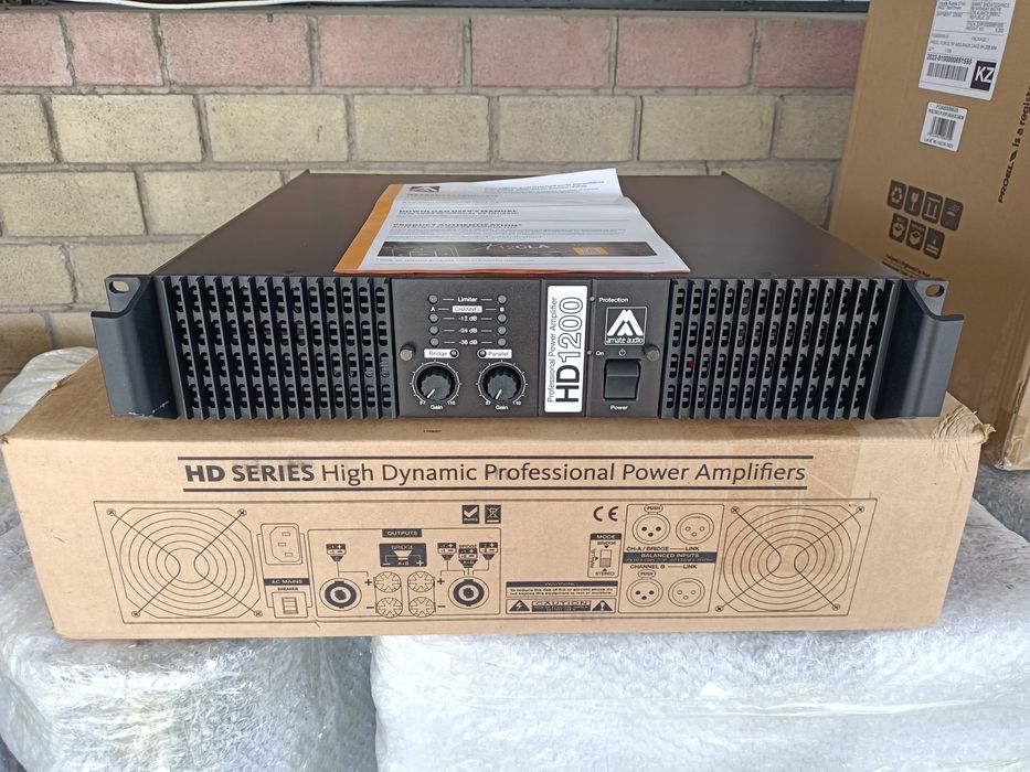Профессиональный Усилитель звука Amate Audio HD1200 Испания Новый
