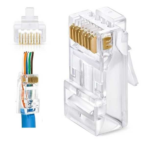 montez montaj suport TV instalare sertizare cablu internet RJ45 wi-fi