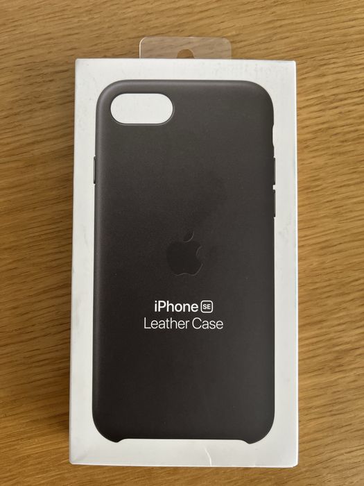 Husa piele naturala Iphone SE, originala