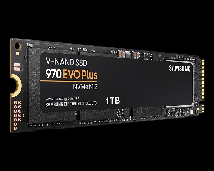 SSD накопитель 1000 Gb Samsung 970 EVO Plus, M.2