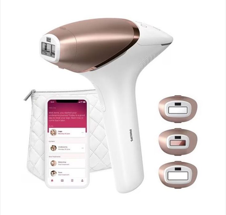 Фотоепилатор IPL Philips Lumea Seria 9000 BRI955/00, Сензор Smartskin