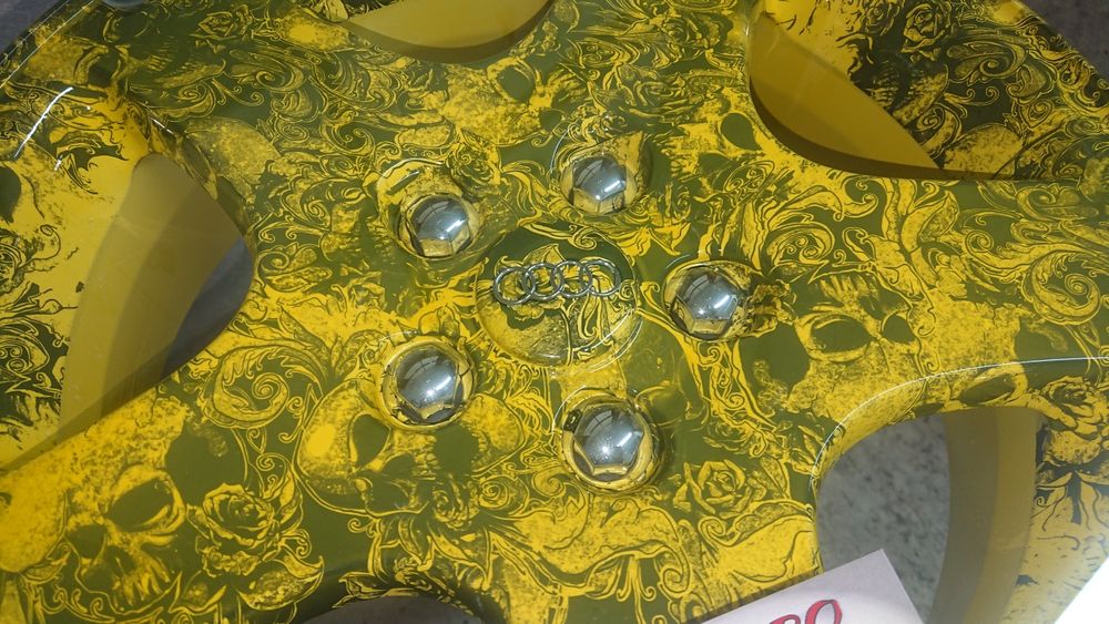 Уникална  маса от джанта !