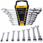 Set chei cu clichet articulate 8-22mm piese cap flexibil Cr-V (KD11302