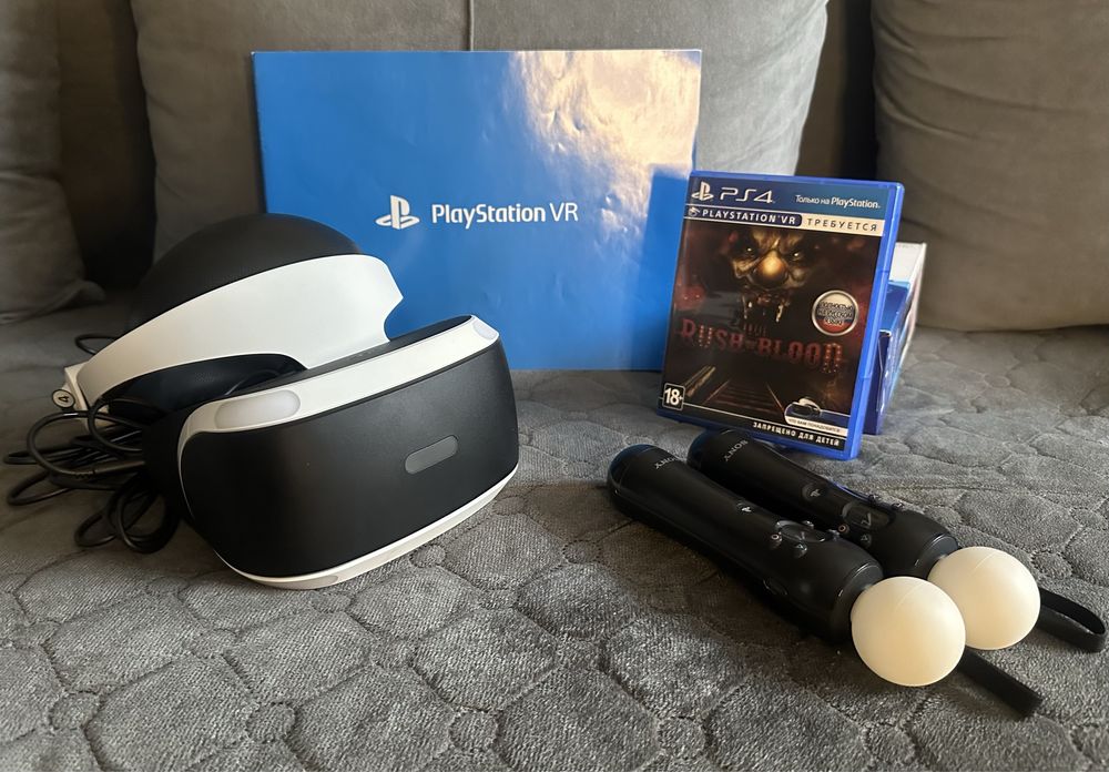 Очки виртуальной реальности Sony PlayStation VR+ камера+ мувы